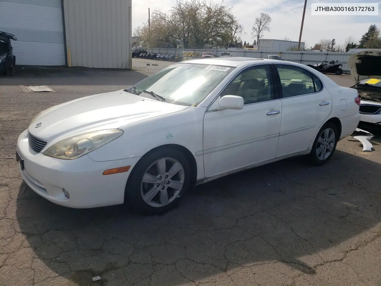 2006 Lexus Es 330 VIN: JTHBA30G165172763 Lot: 52734395