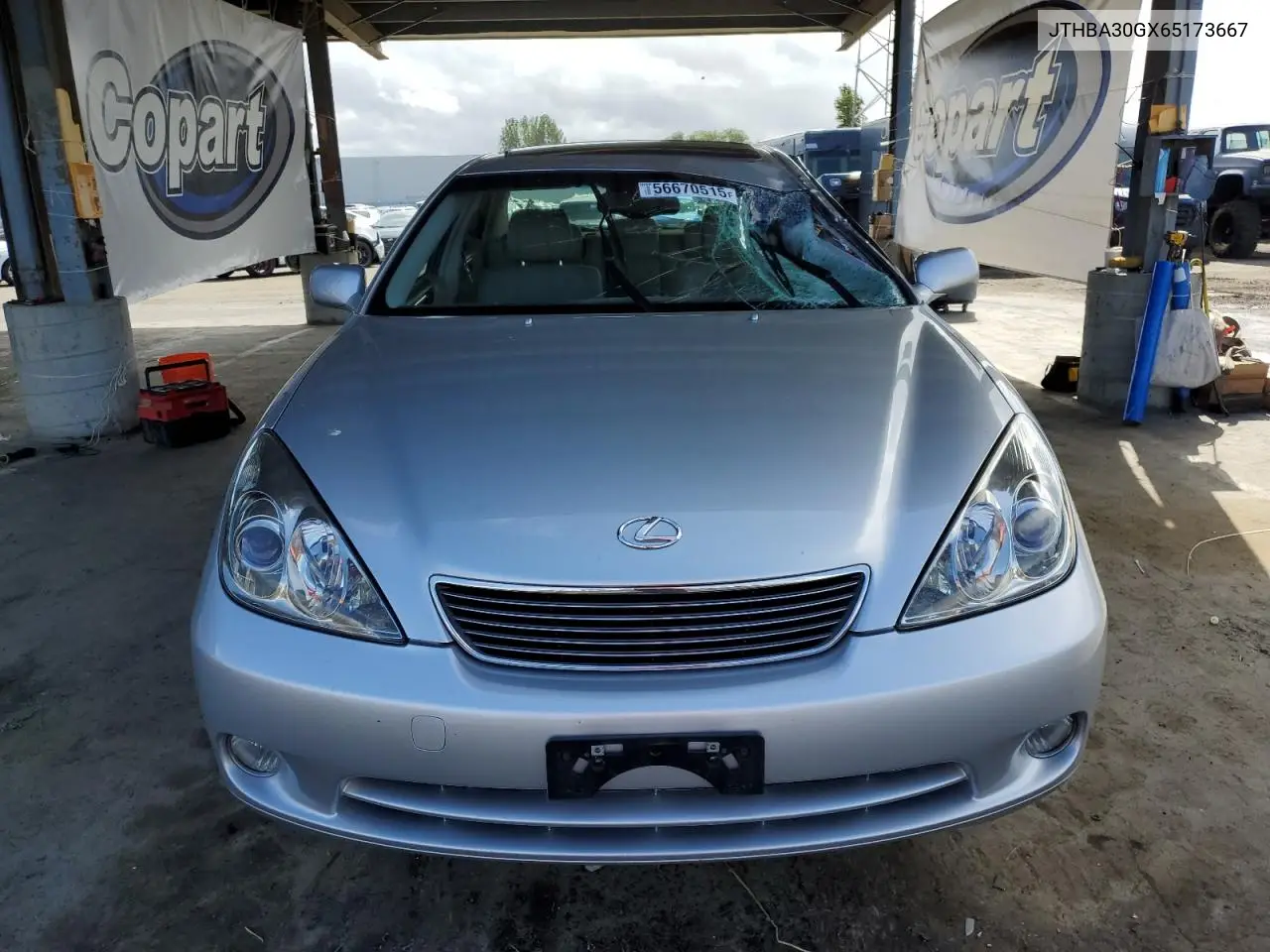 2006 Lexus Es 330 VIN: JTHBA30GX65173667 Lot: 56670515