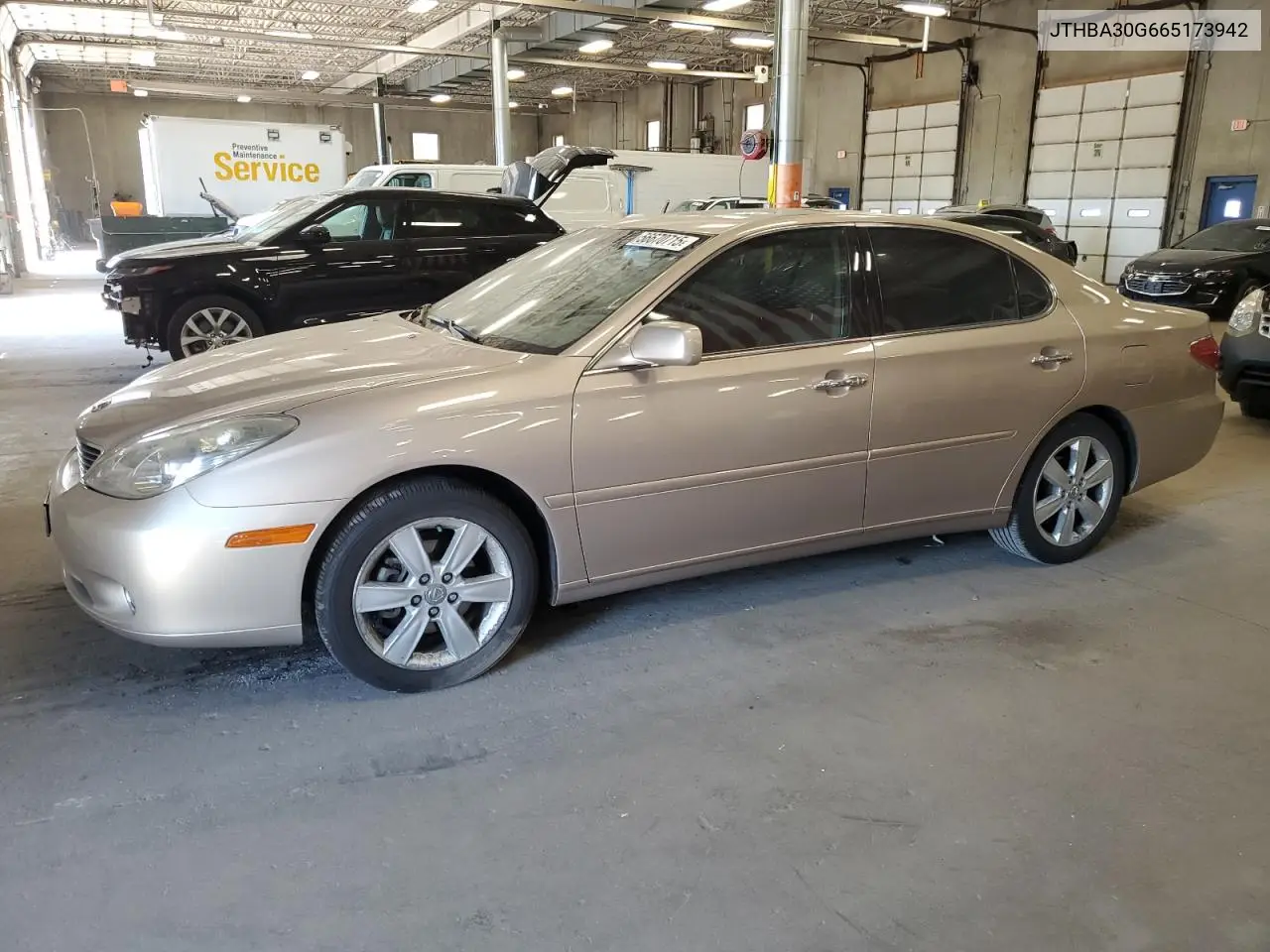 2006 Lexus Es 330 VIN: JTHBA30G665173942 Lot: 56670715