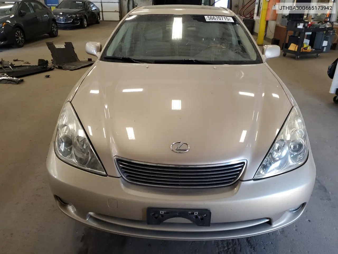 2006 Lexus Es 330 VIN: JTHBA30G665173942 Lot: 56670715