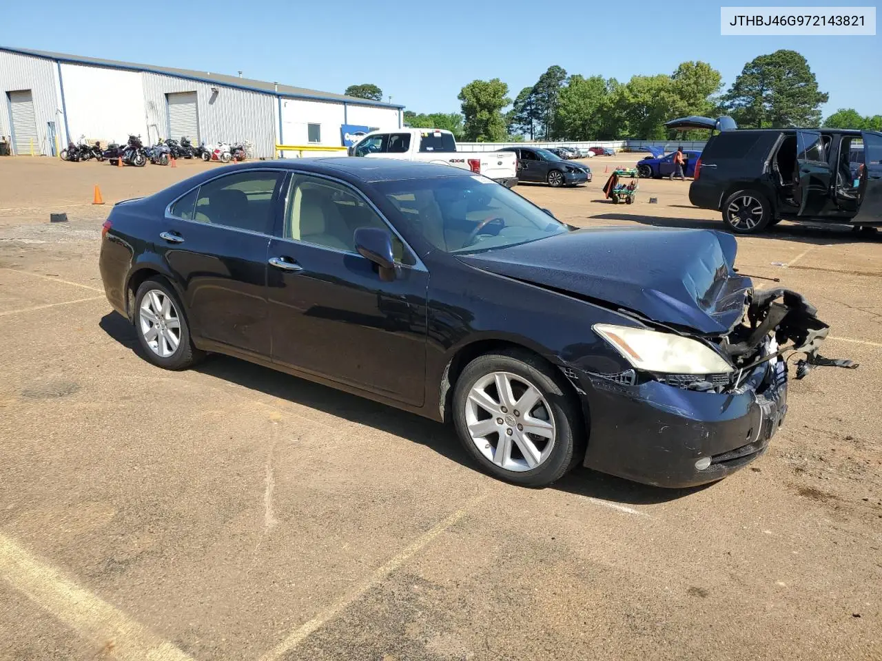 2007 Lexus Es 350 VIN: JTHBJ46G972143821 Lot: 52682895