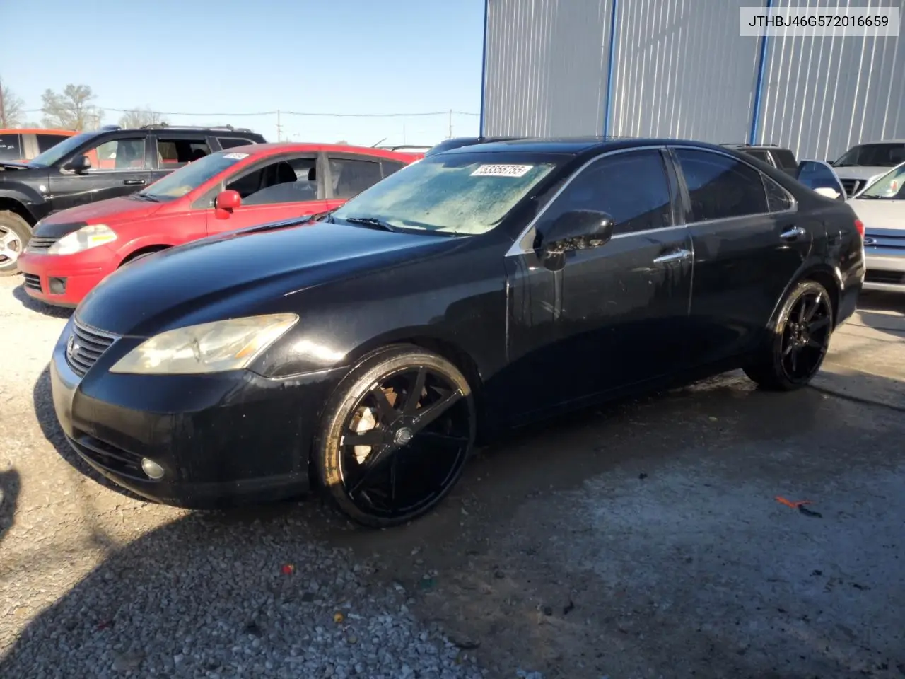 2007 Lexus Es 350 VIN: JTHBJ46G572016659 Lot: 53356755