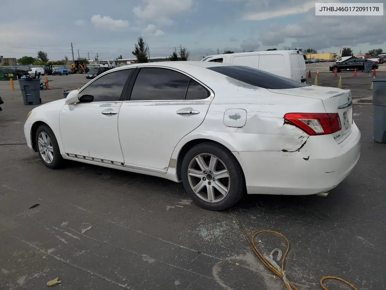 2007 Lexus Es 350 VIN: JTHBJ46G172091178 Lot: 55535565
