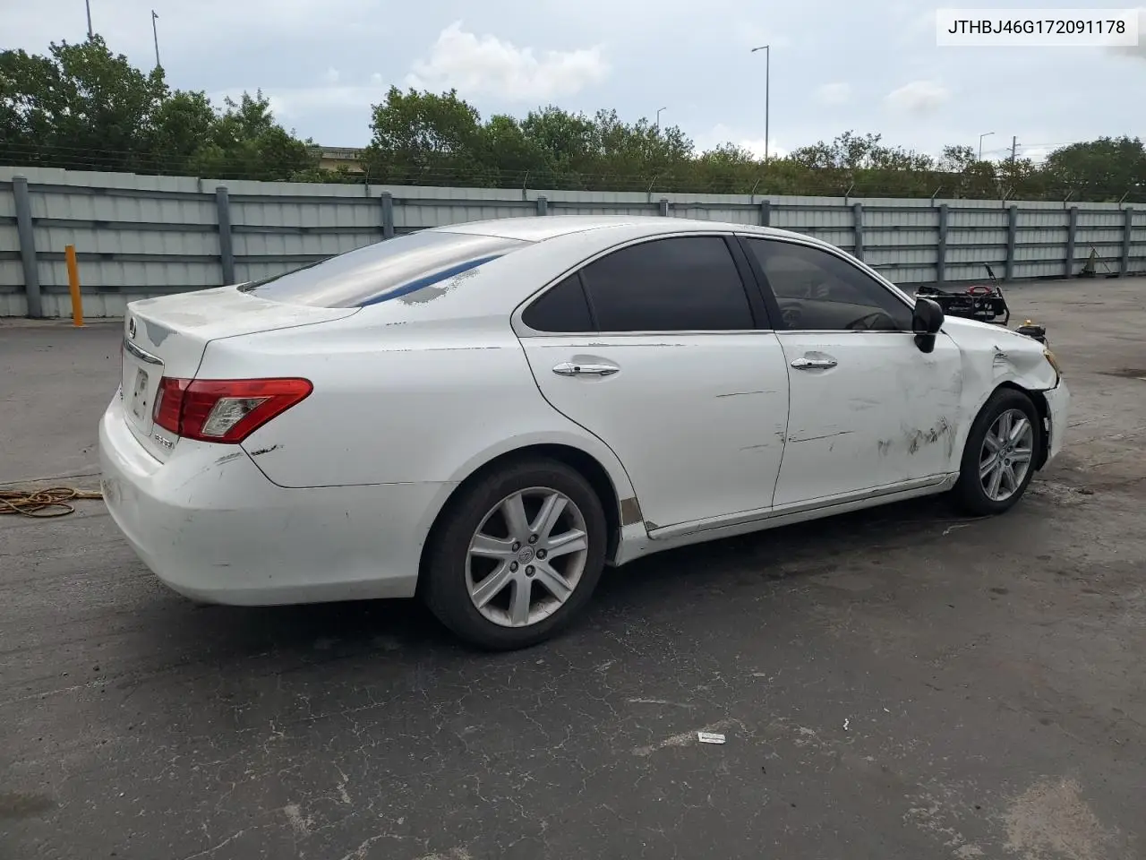 2007 Lexus Es 350 VIN: JTHBJ46G172091178 Lot: 55535565