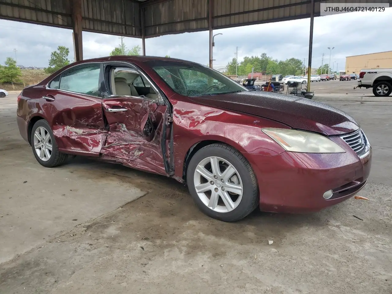 2007 Lexus Es 350 VIN: JTHBJ46G472140129 Lot: 56170365