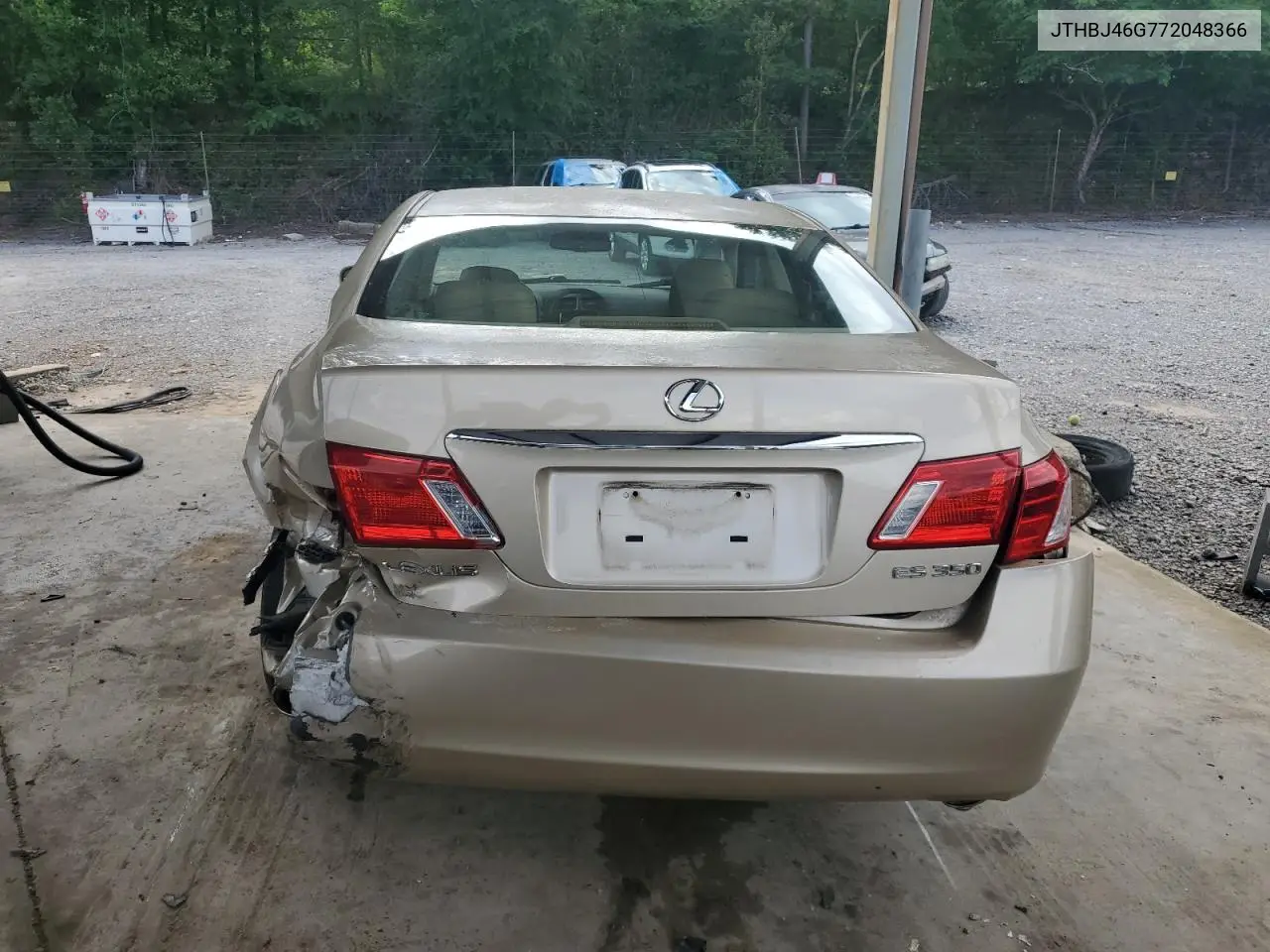 2007 Lexus Es 350 VIN: JTHBJ46G772048366 Lot: 56204505
