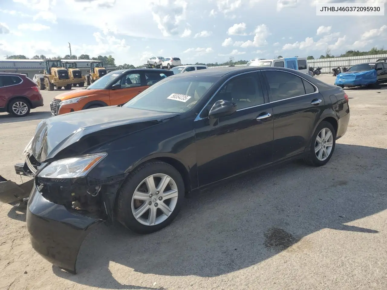 2007 Lexus Es 350 VIN: JTHBJ46G372095930 Lot: 56554235