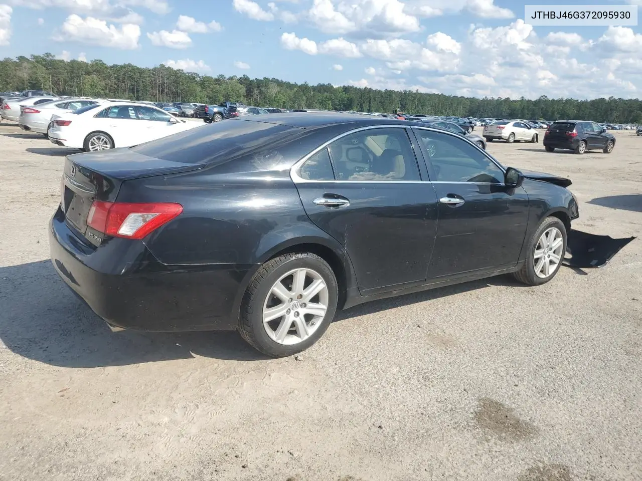 2007 Lexus Es 350 VIN: JTHBJ46G372095930 Lot: 56554235
