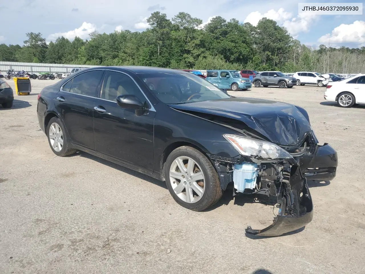 2007 Lexus Es 350 VIN: JTHBJ46G372095930 Lot: 56554235
