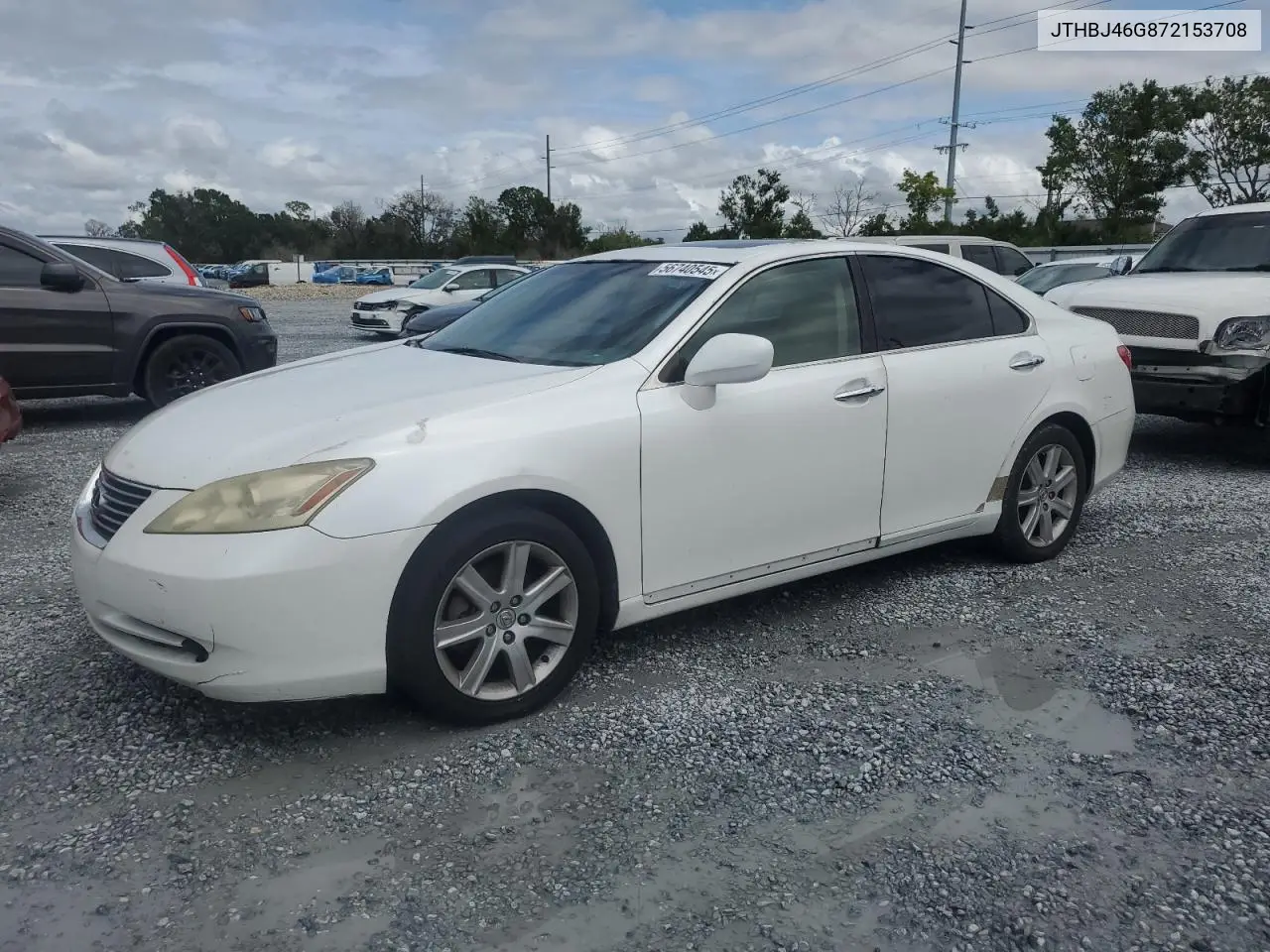 2007 Lexus Es 350 VIN: JTHBJ46G872153708 Lot: 56740545