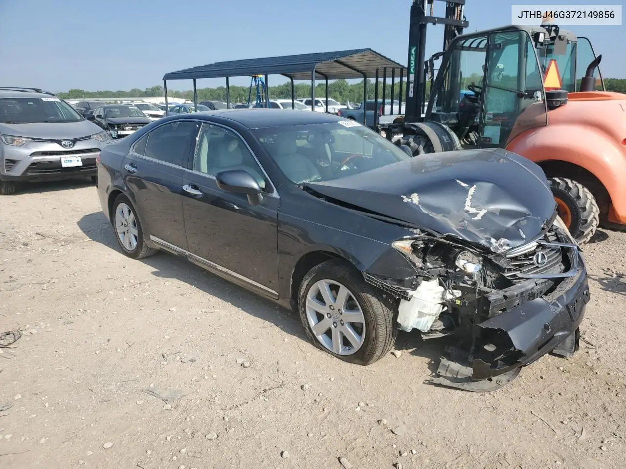 2007 Lexus Es 350 VIN: JTHBJ46G372149856 Lot: 56803685