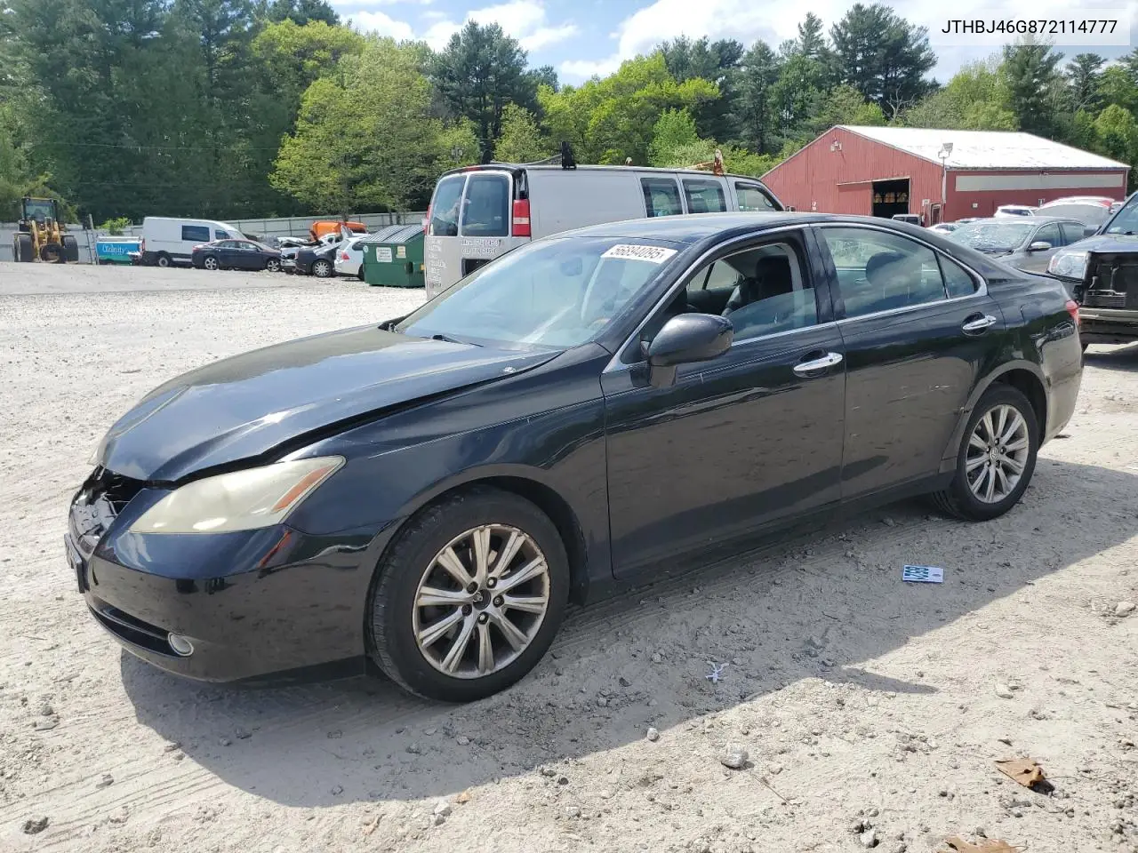2007 Lexus Es 350 VIN: JTHBJ46G872114777 Lot: 56894095