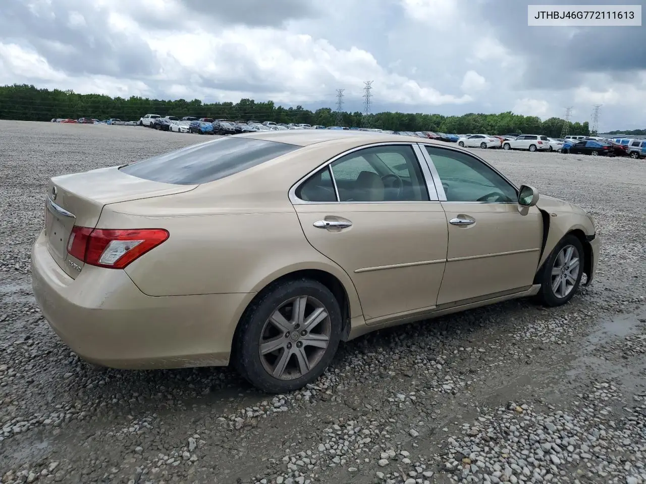 2007 Lexus Es 350 VIN: JTHBJ46G772111613 Lot: 56898545