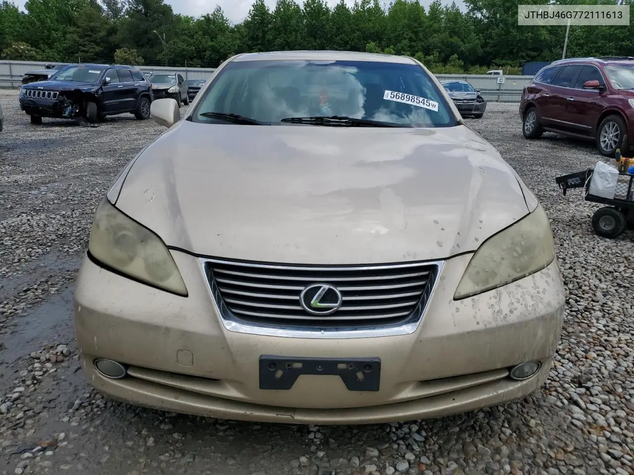 2007 Lexus Es 350 VIN: JTHBJ46G772111613 Lot: 56898545