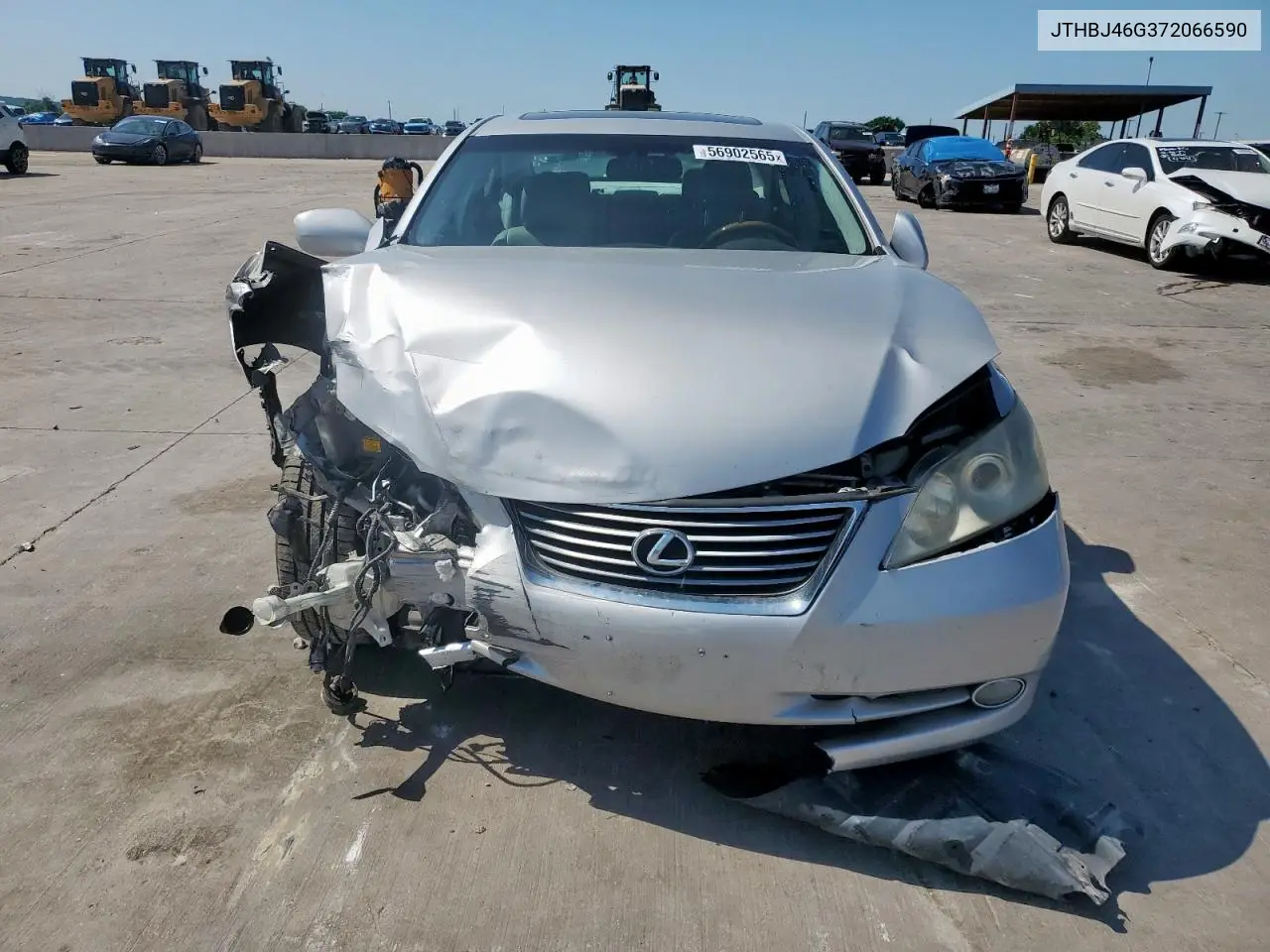 2007 Lexus Es 350 VIN: JTHBJ46G372066590 Lot: 56902565