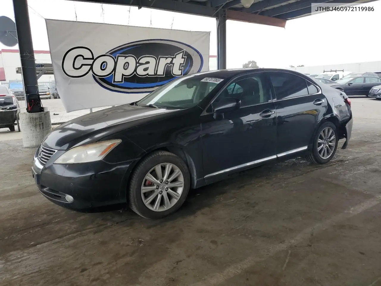 2007 Lexus Es 350 VIN: JTHBJ46G972119986 Lot: 60707065