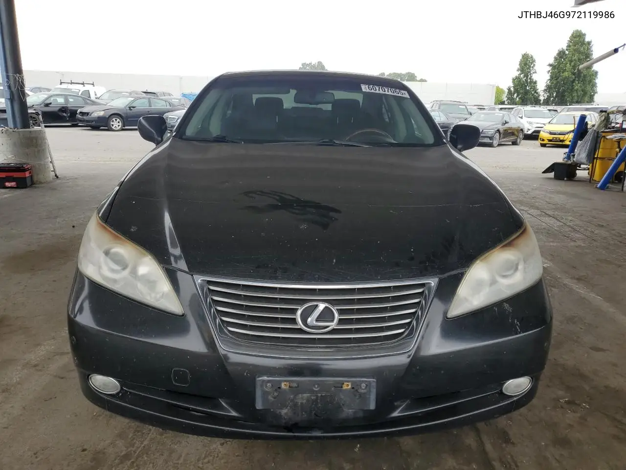 2007 Lexus Es 350 VIN: JTHBJ46G972119986 Lot: 60707065