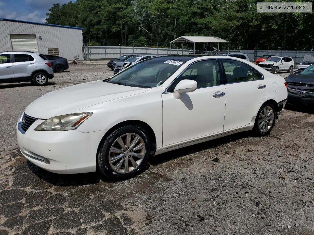 2007 Lexus Es 350 VIN: JTHBJ46G272033421 Lot: 61376015