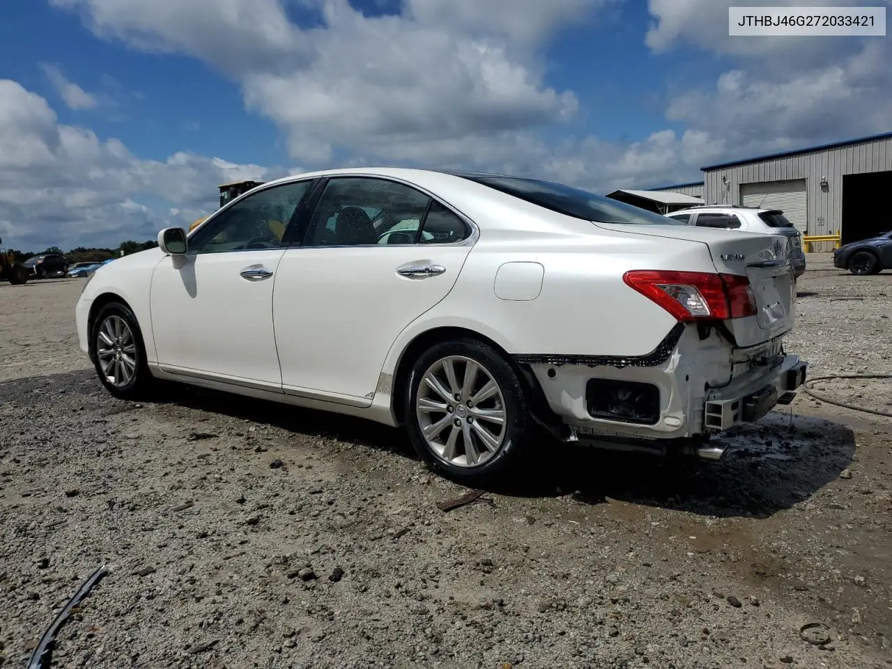 2007 Lexus Es 350 VIN: JTHBJ46G272033421 Lot: 61376015