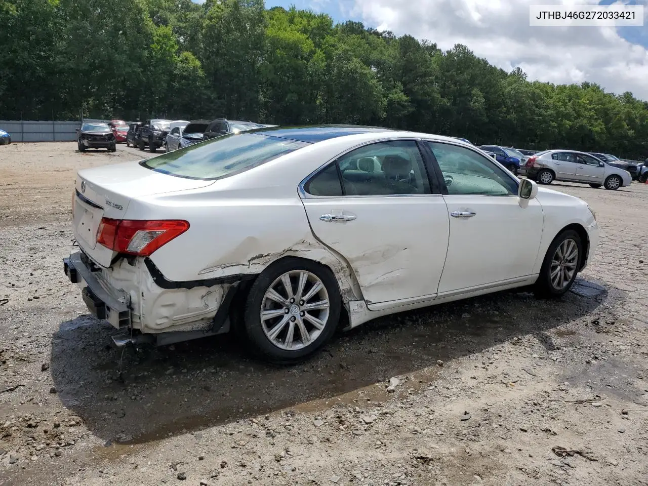 2007 Lexus Es 350 VIN: JTHBJ46G272033421 Lot: 61376015