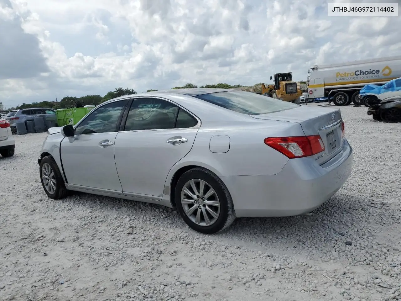 2007 Lexus Es 350 VIN: JTHBJ46G972114402 Lot: 61550575