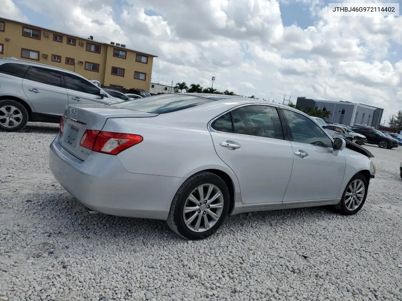 2007 Lexus Es 350 VIN: JTHBJ46G972114402 Lot: 61550575