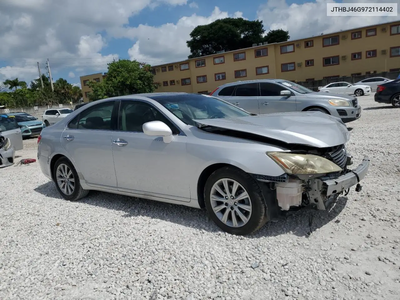 2007 Lexus Es 350 VIN: JTHBJ46G972114402 Lot: 61550575