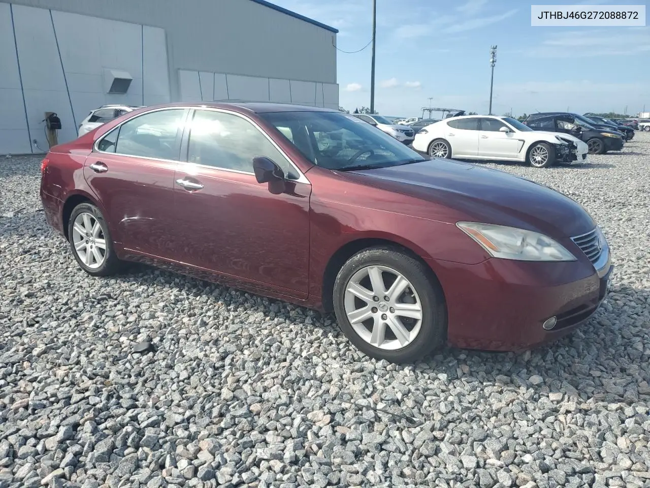 2007 Lexus Es 350 VIN: JTHBJ46G272088872 Lot: 62268315