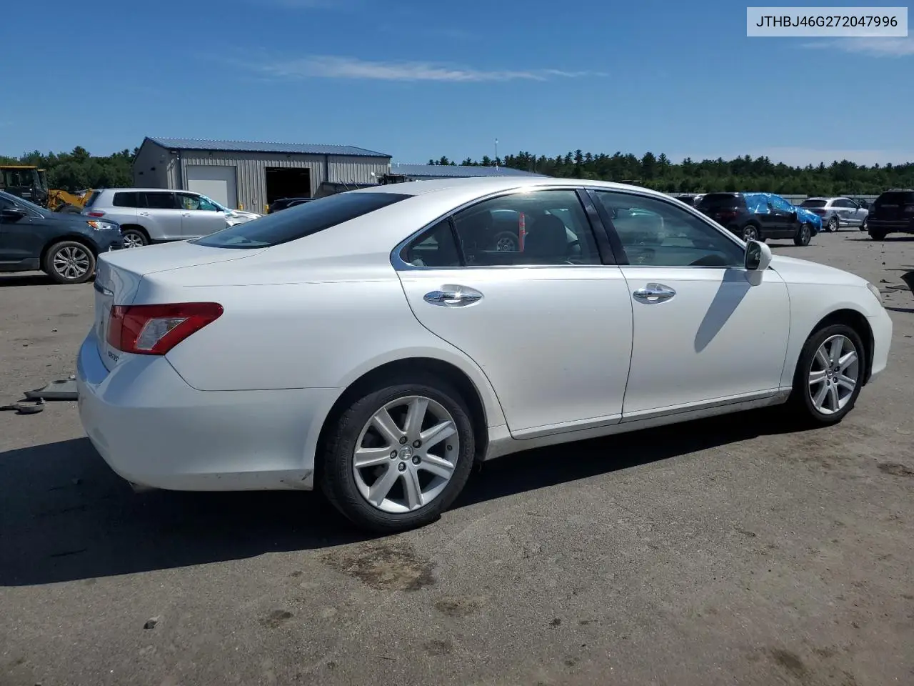 2007 Lexus Es 350 VIN: JTHBJ46G272047996 Lot: 62425335