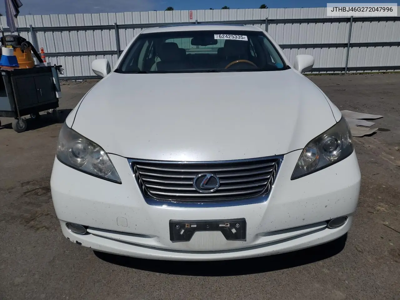 2007 Lexus Es 350 VIN: JTHBJ46G272047996 Lot: 62425335