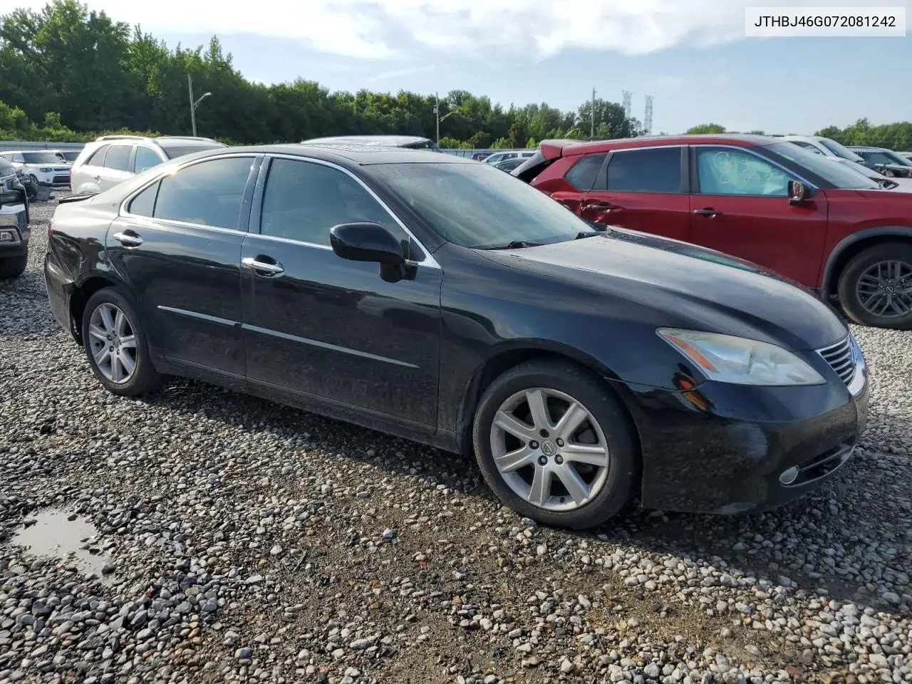 2007 Lexus Es 350 VIN: JTHBJ46G072081242 Lot: 62486535