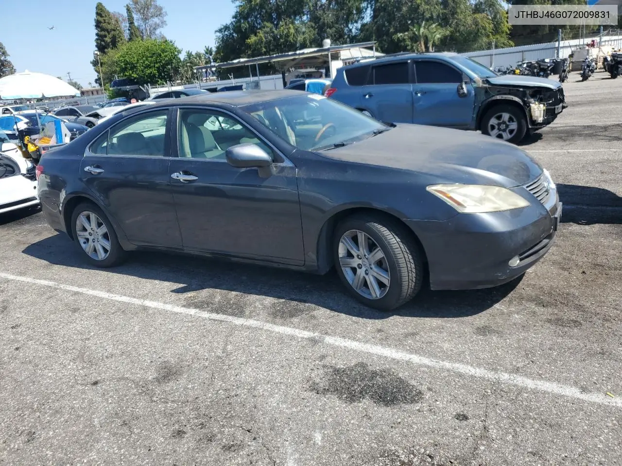 2007 Lexus Es 350 VIN: JTHBJ46G072009831 Lot: 62692255