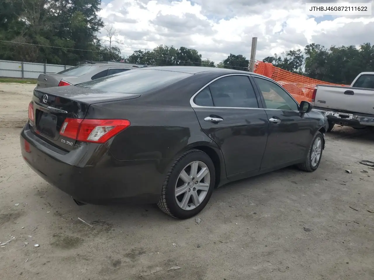 2007 Lexus Es 350 VIN: JTHBJ46G872111622 Lot: 62712655