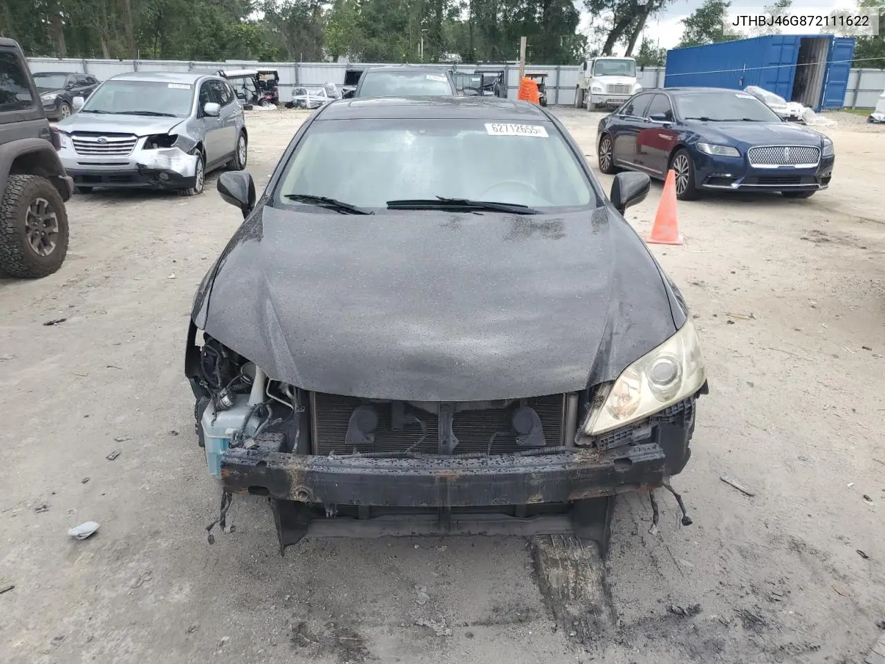 2007 Lexus Es 350 VIN: JTHBJ46G872111622 Lot: 62712655