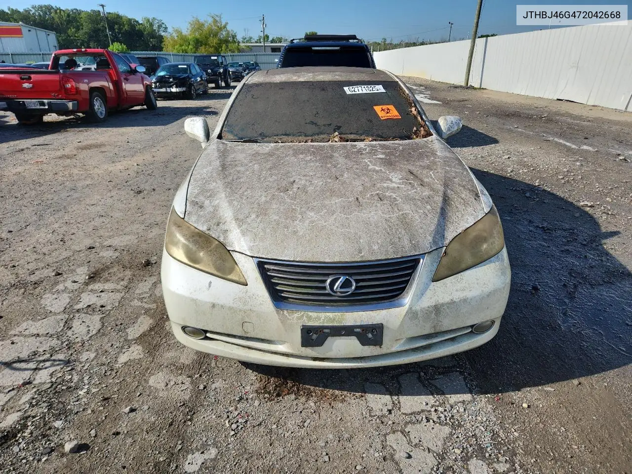 2007 Lexus Es 350 VIN: JTHBJ46G472042668 Lot: 62771825
