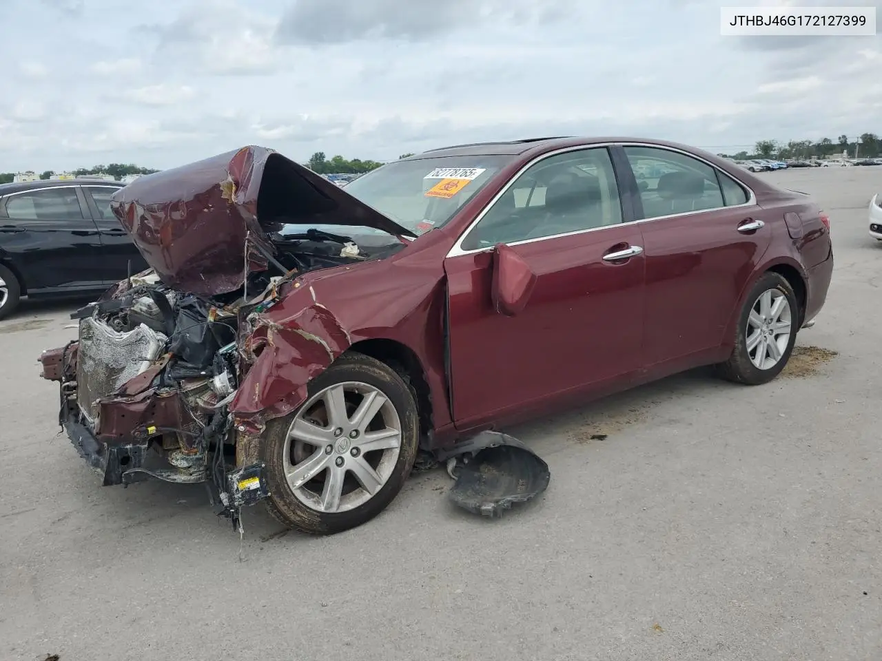 2007 Lexus Es 350 VIN: JTHBJ46G172127399 Lot: 62778765