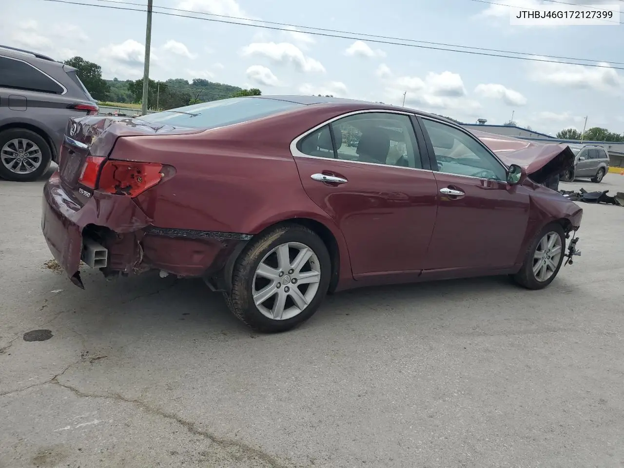 2007 Lexus Es 350 VIN: JTHBJ46G172127399 Lot: 62778765