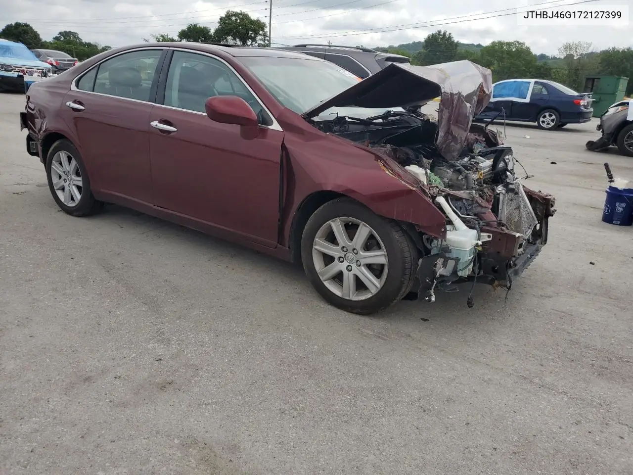 2007 Lexus Es 350 VIN: JTHBJ46G172127399 Lot: 62778765