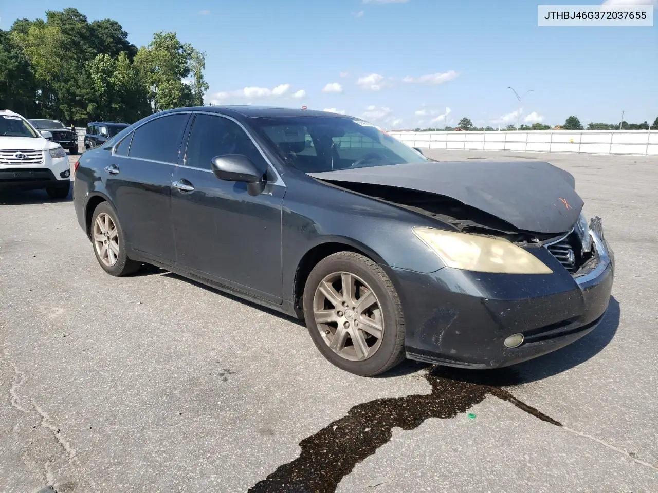 2007 Lexus Es 350 VIN: JTHBJ46G372037655 Lot: 62843765