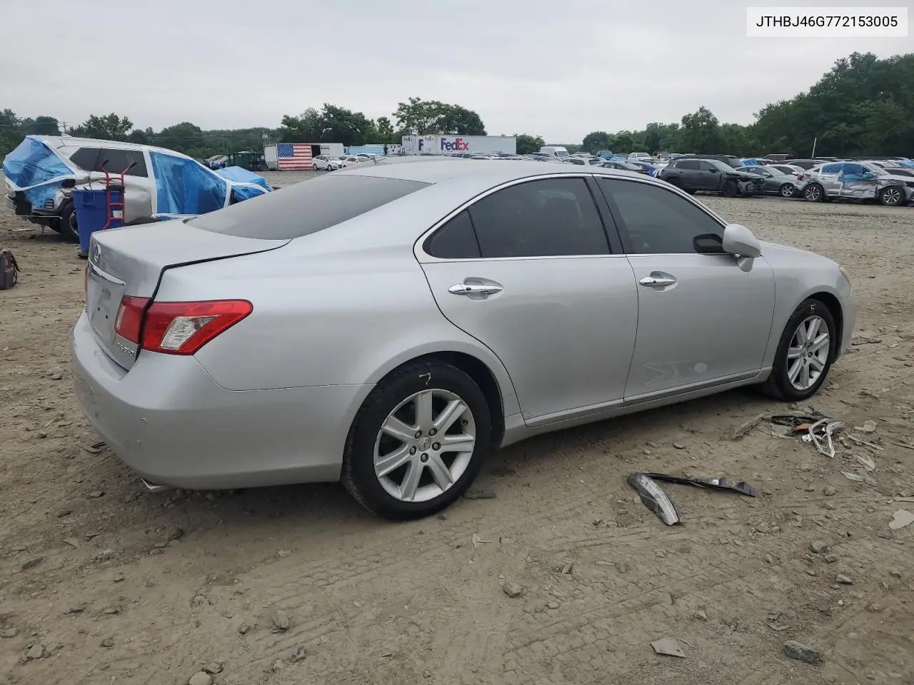 2007 Lexus Es 350 VIN: JTHBJ46G772153005 Lot: 62875645