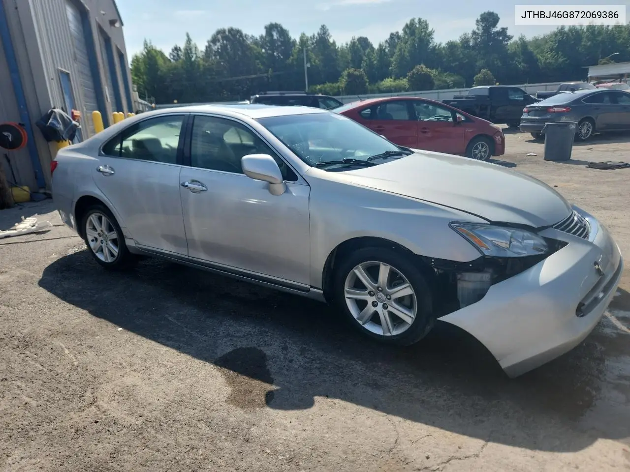 2007 Lexus Es 350 VIN: JTHBJ46G872069386 Lot: 62877595