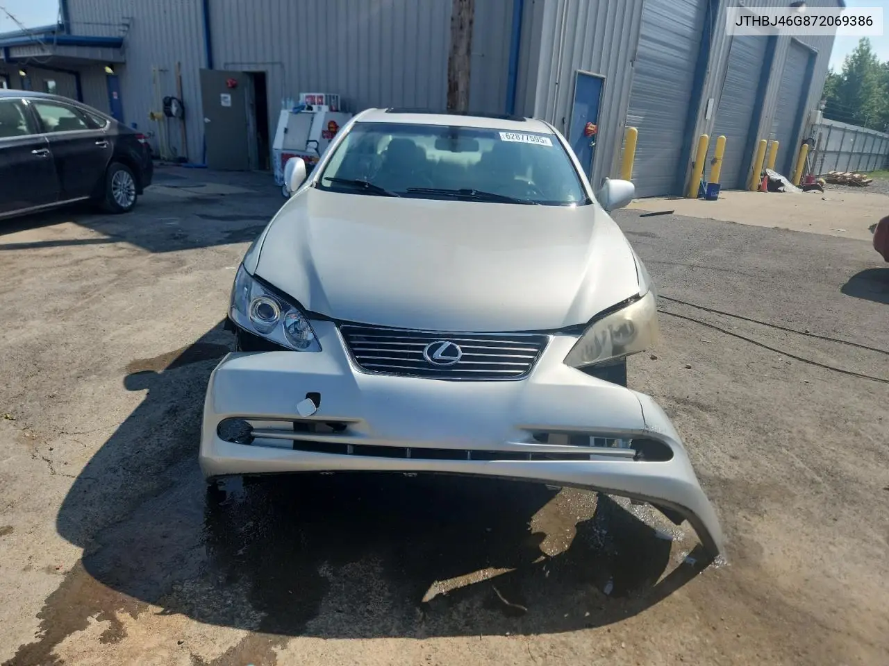 2007 Lexus Es 350 VIN: JTHBJ46G872069386 Lot: 62877595