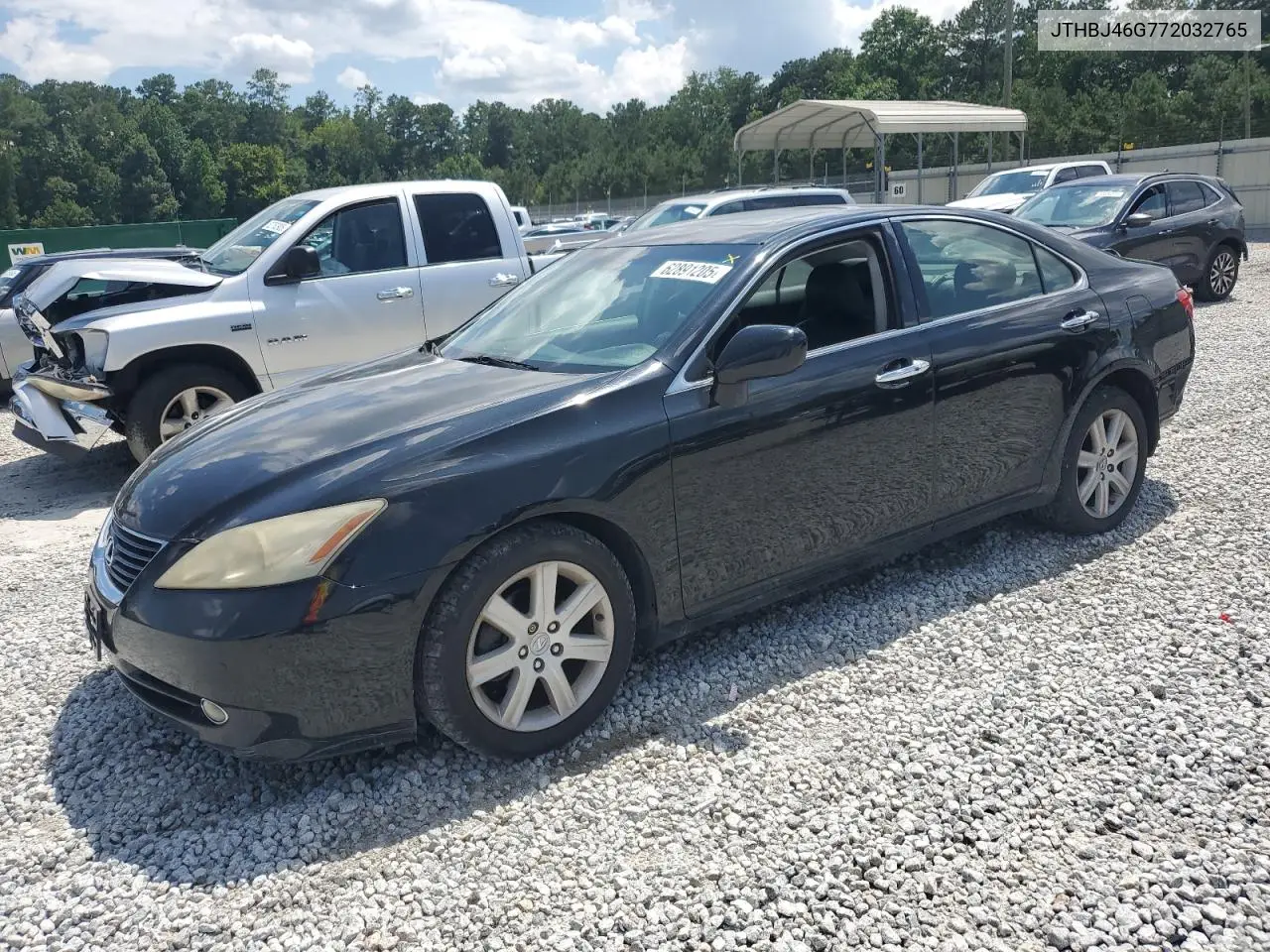 2007 Lexus Es 350 VIN: JTHBJ46G772032765 Lot: 62891205