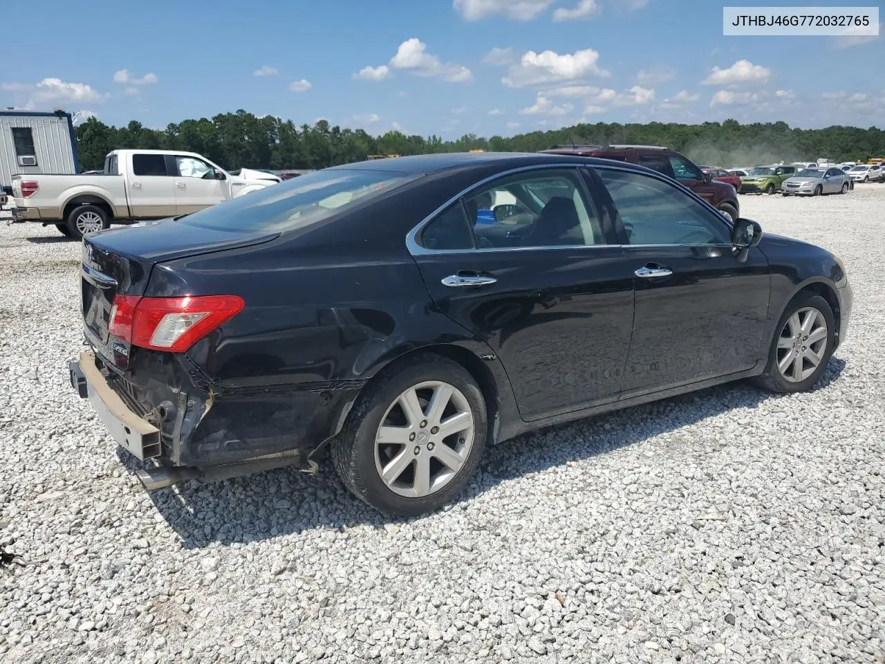 2007 Lexus Es 350 VIN: JTHBJ46G772032765 Lot: 62891205