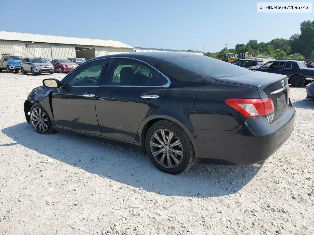2007 Lexus Es 350 VIN: JTHBJ46G972096743 Lot: 62902725