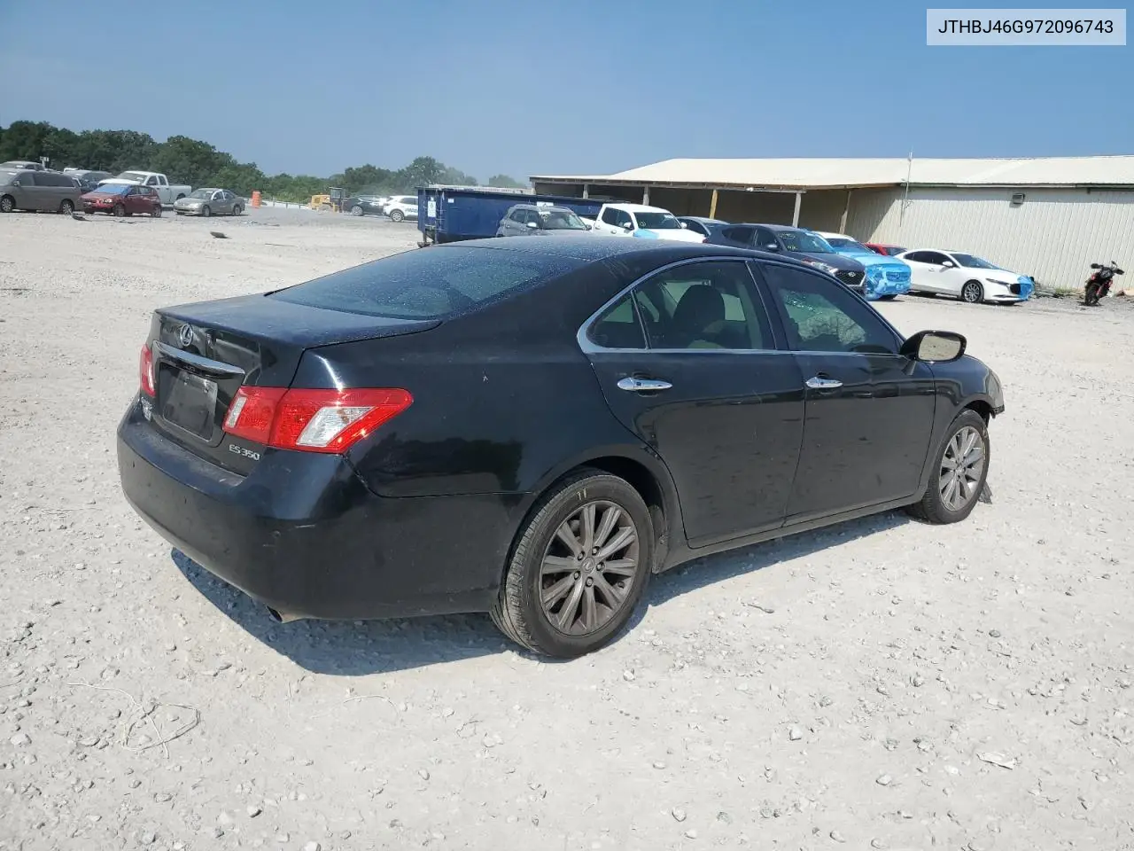 2007 Lexus Es 350 VIN: JTHBJ46G972096743 Lot: 62902725