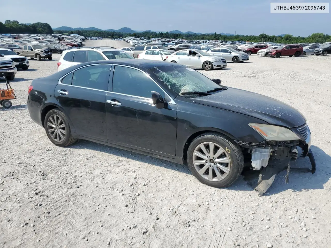 2007 Lexus Es 350 VIN: JTHBJ46G972096743 Lot: 62902725