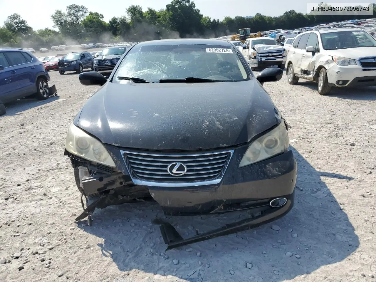 2007 Lexus Es 350 VIN: JTHBJ46G972096743 Lot: 62902725