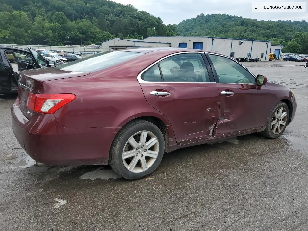 2007 Lexus Es 350 VIN: JTHBJ46G672067300 Lot: 62917935