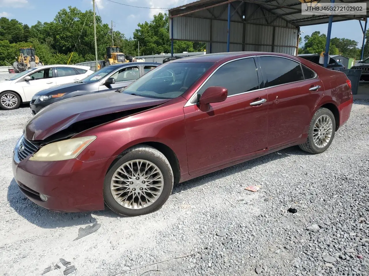 2007 Lexus Es 350 VIN: JTHBJ46G272102902 Lot: 62941575
